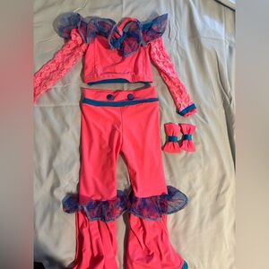 Pink and Blue Kids summer casual pageant wear